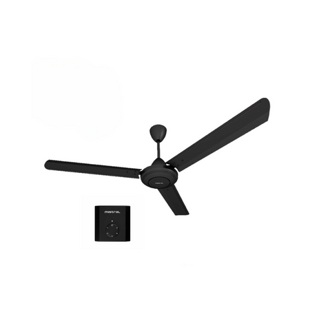 Mistral Ceiling Fan (2 Units) Black (60") MCF60LE