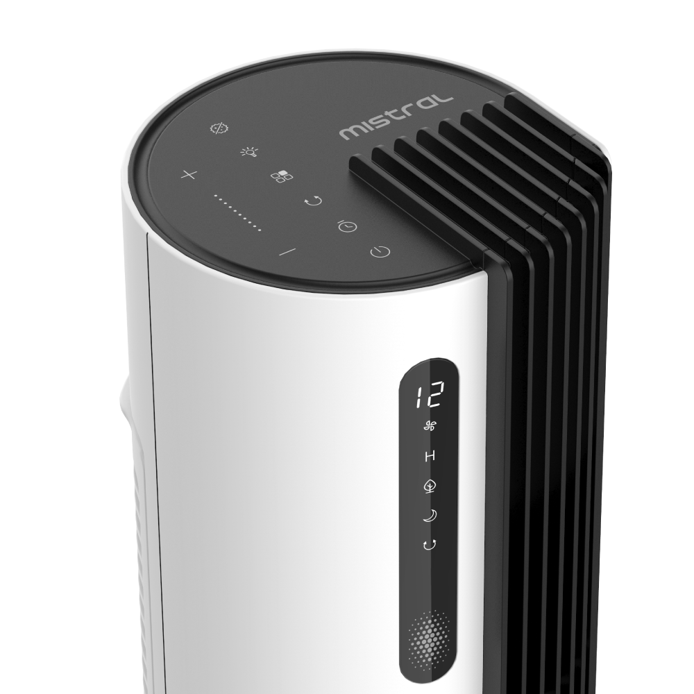 Mistral DC Tower Fan with Steriliser (44") MFD101D