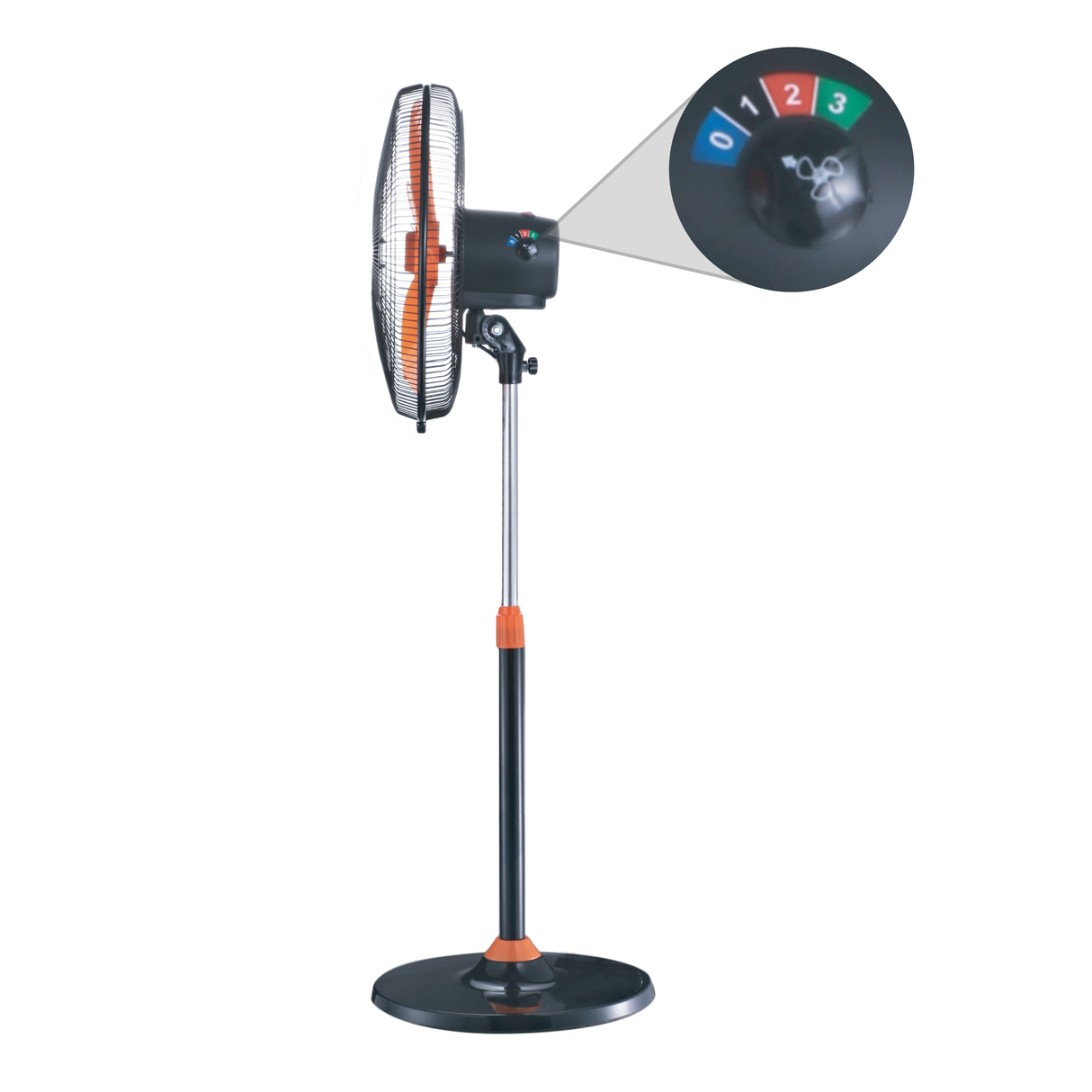 Mistral Industrial Stand Fan (18") MISF1801EB