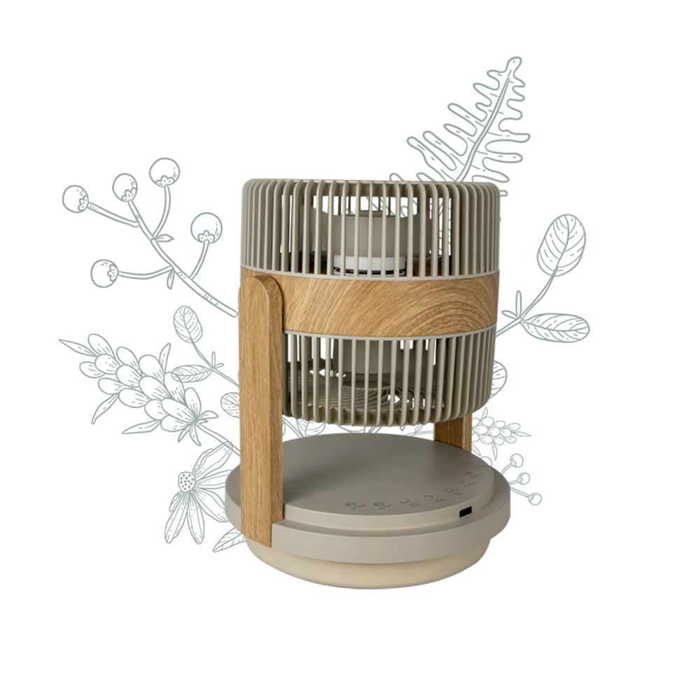 Mistral Double Blade DC High Velocity Fan with Remote  (8”) MHV812R2-G