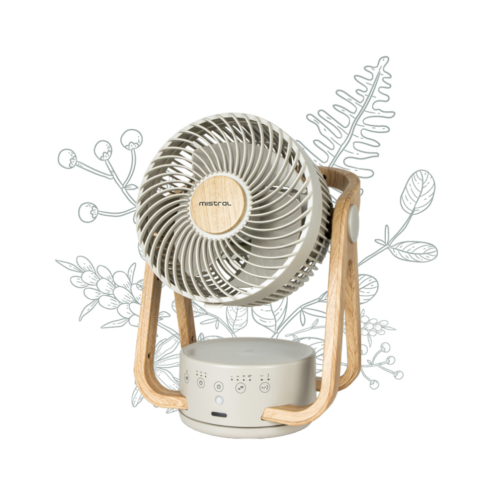 Mistral DC High Velocity Fan with Remote (8”) MHV840R-G