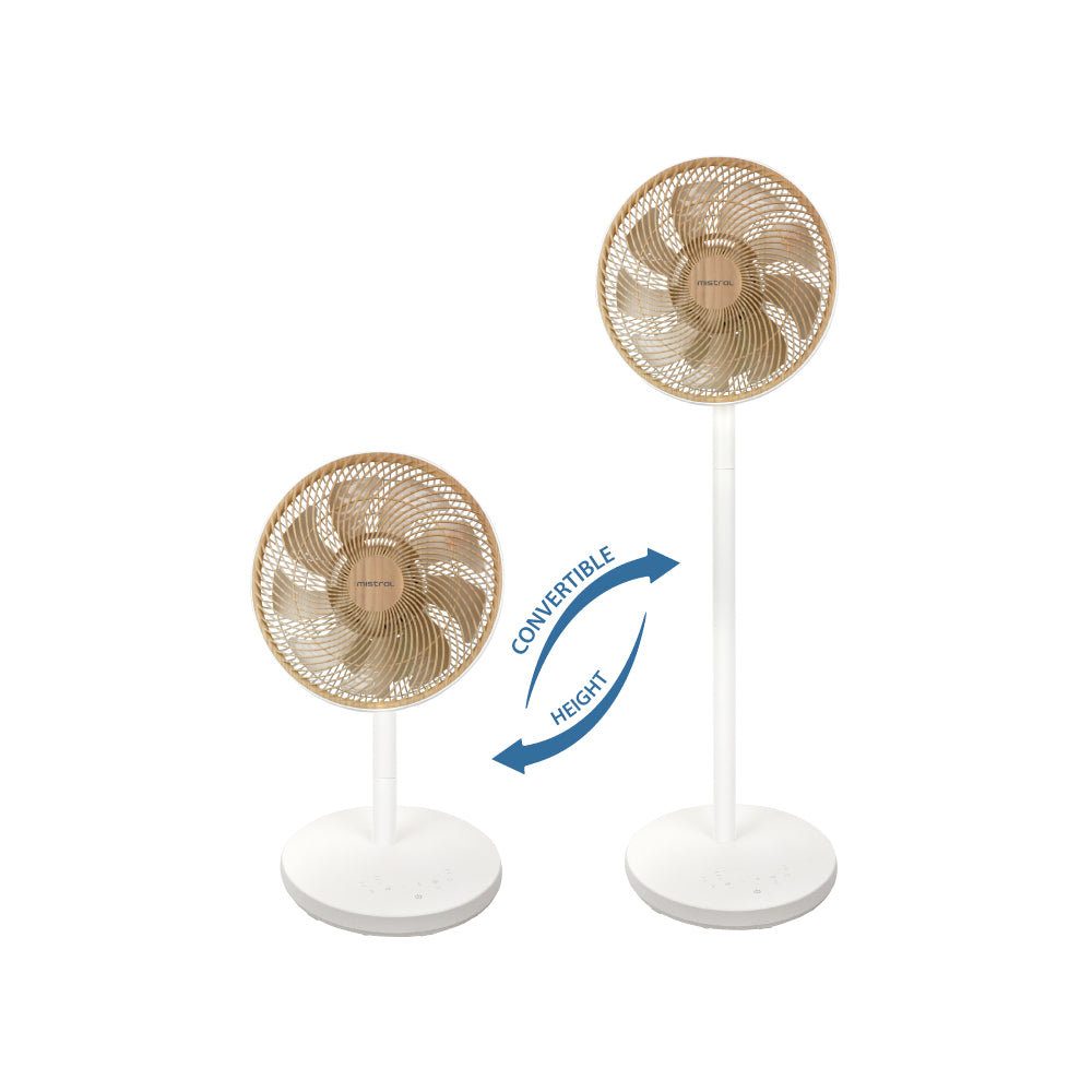 Mistral  DC High Velocity Stand Fan (12") MHV1412R-G