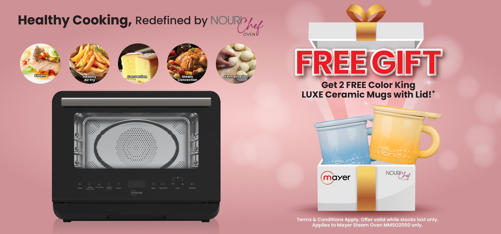 Mayer Nourichef Steam Oven GWP Sept 2025