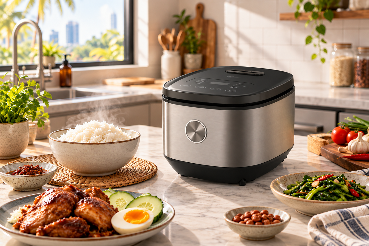 Best Rice Cookers in Malaysia (2026): Stainless Steel & Steamer Models Compared