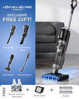 [ONLINE EXCLUSIVE] VortexVac Pro Dual Roller Floor Washer Vacuum