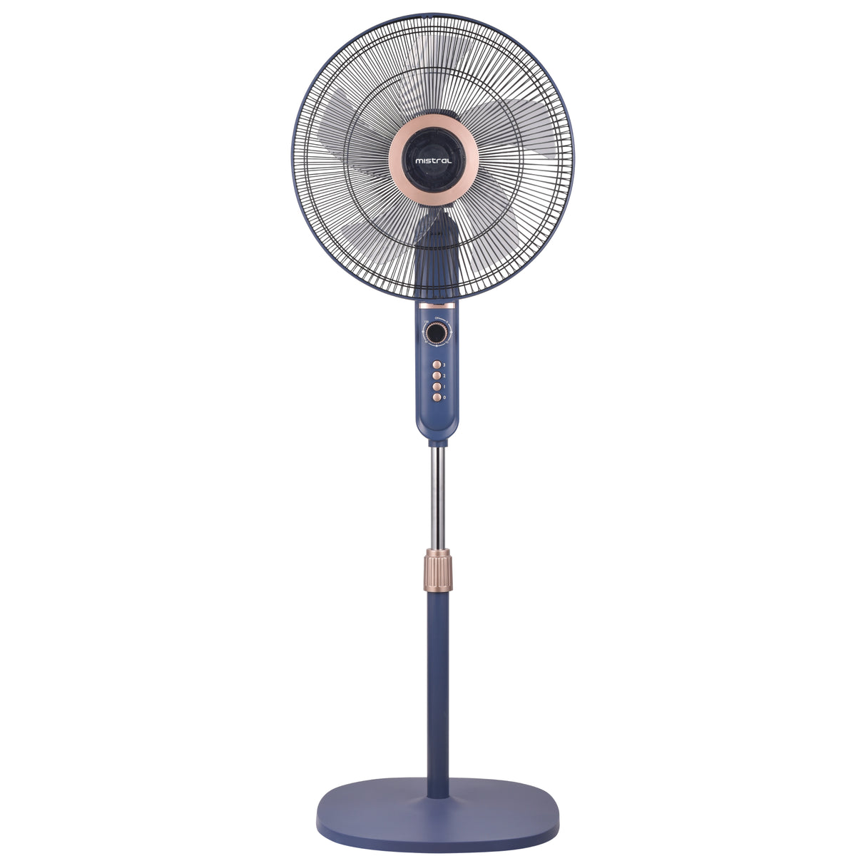 Mistral 16" AC Motor Stand Fan with 5 Blades with Timer MSF165TMB