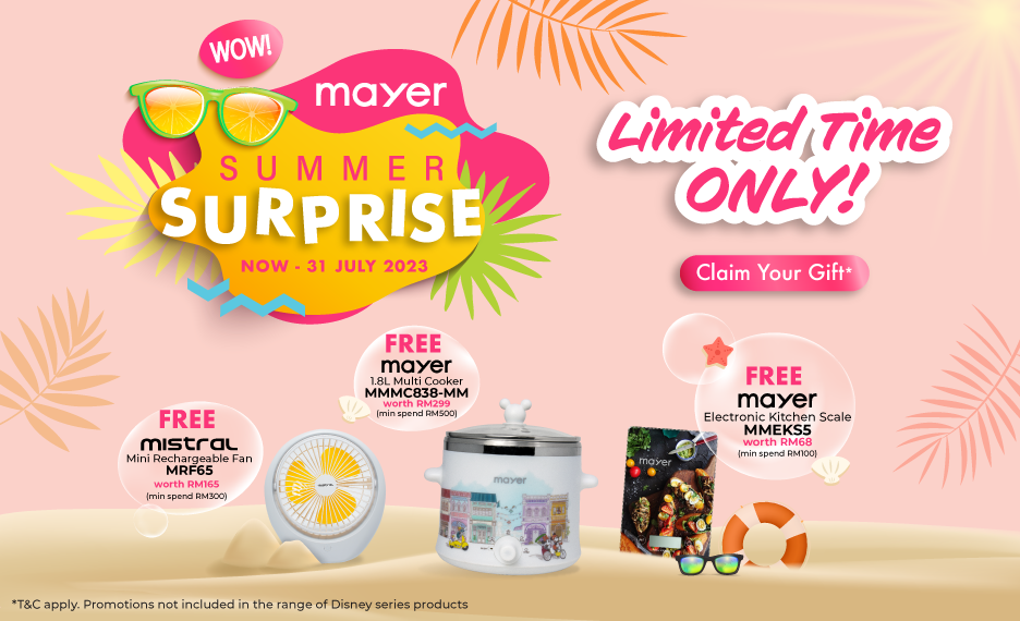 Mayer Summer Surprise (Now - 31 July 2023)