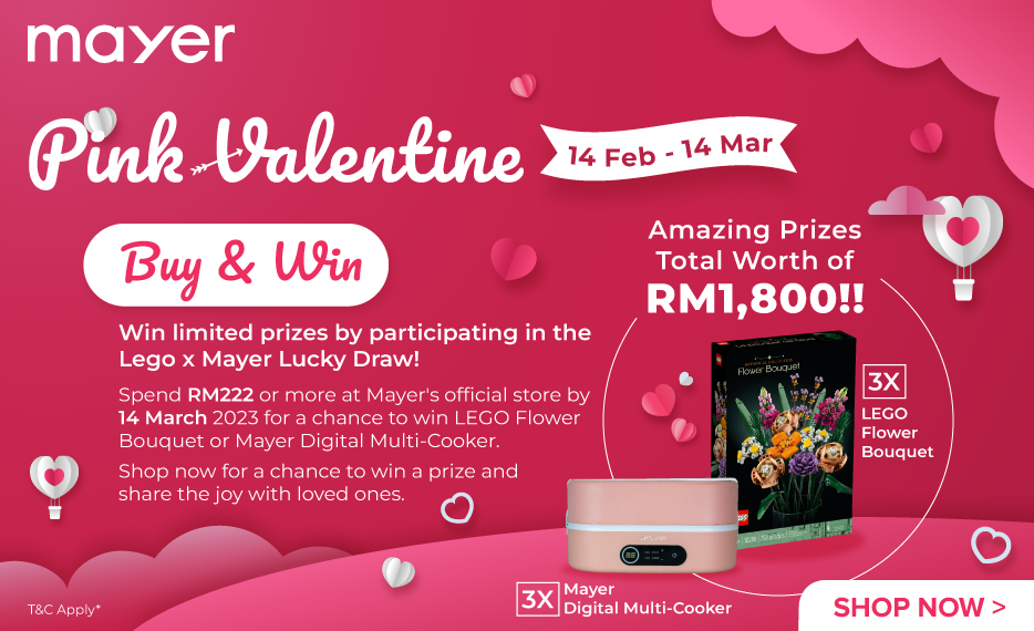 Mayer Pink Valentine (14 Feb - 14 Mar 2023)